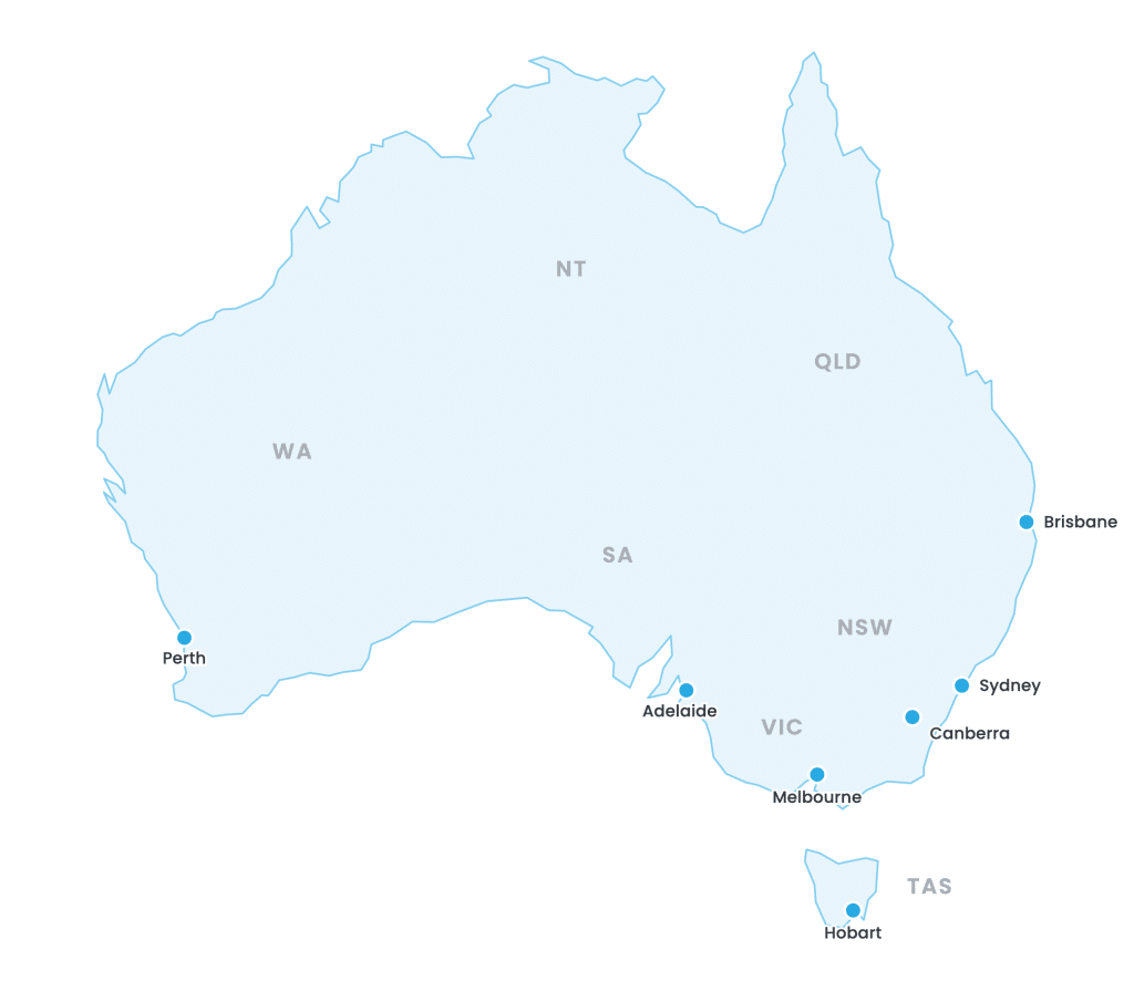 Australia map