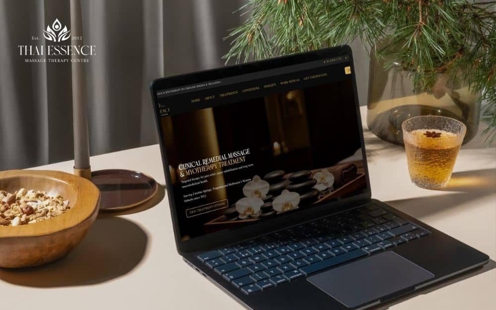 Thai Essence Portfolio Website Example